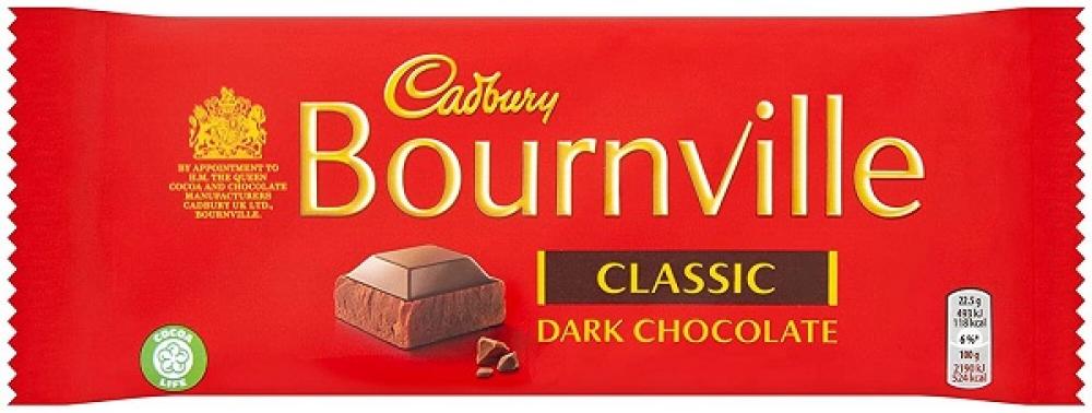 Cadbury Bournville Classic Dark Chocolate 100g