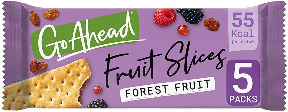 WEEKLY DEAL  Go Ahead Forest Fruit Slices 5x43.6g