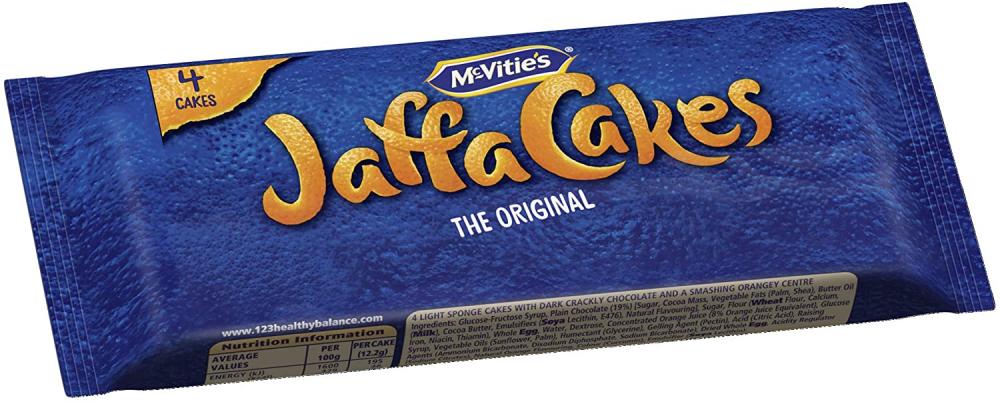 SALE  McVities Original Jaffa Cakes 4 cakes