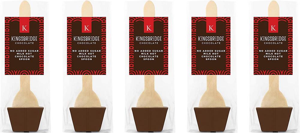 Kingsbridge Chocolate No Added Sugar Milk Hot Chocolate Spoon 50g