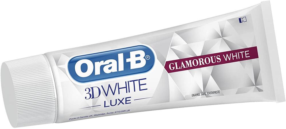 Oral-B 3D White Luxe Glamorous Whitening Toothpaste 75ml