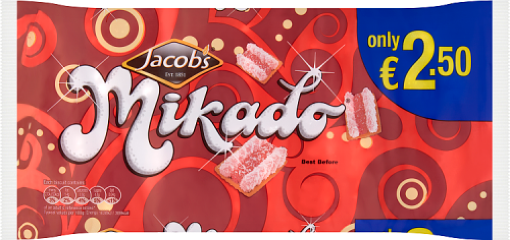 Jacobs Mikado Biscuits 250g