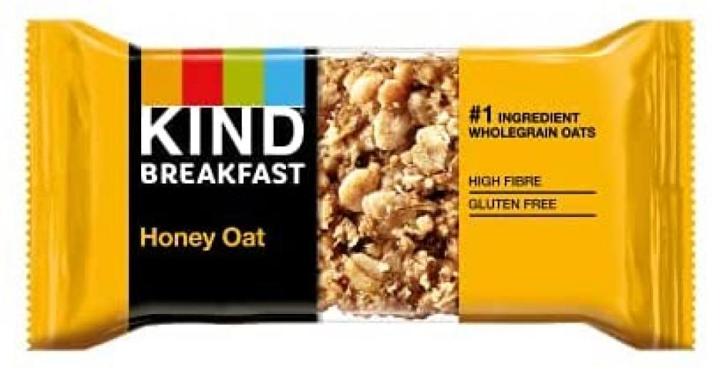 Kind Breakfast Cereal Bar Honey Oat 40g