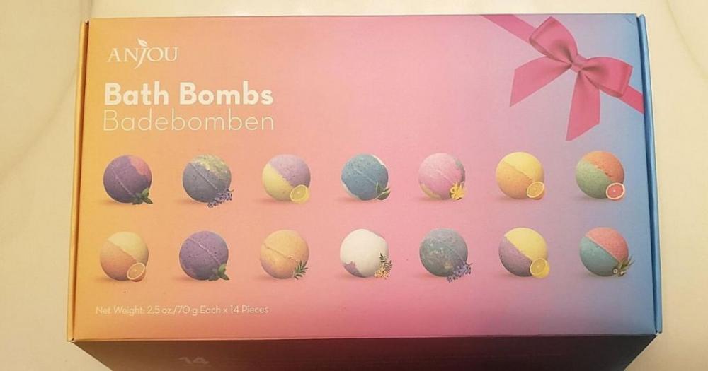 Anjou Bath Bombs Gift Set 14-Pack