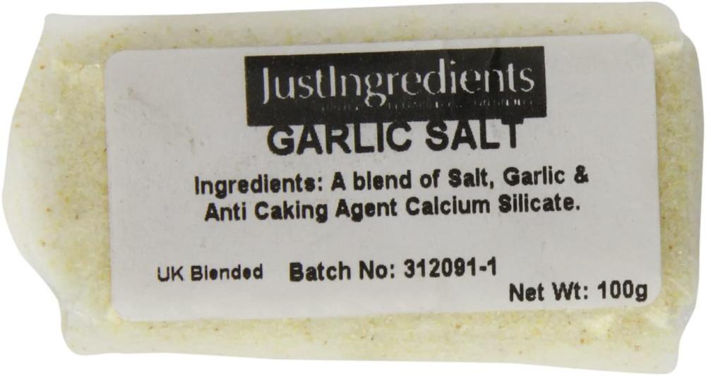 JustIngredients Essentials Garlic Salt 100g