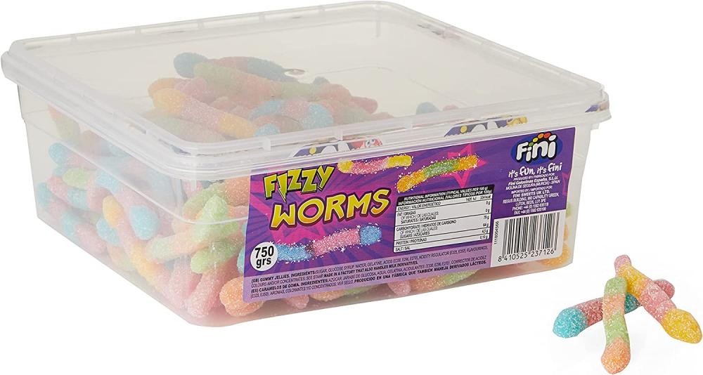 Fini Fizzy Worms 750g