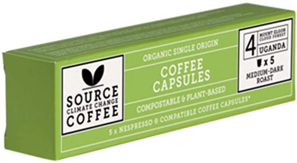 Source Climate Change Coffee Organic Uganda Mount Elgon Cloud Forest Coffee 28.5g