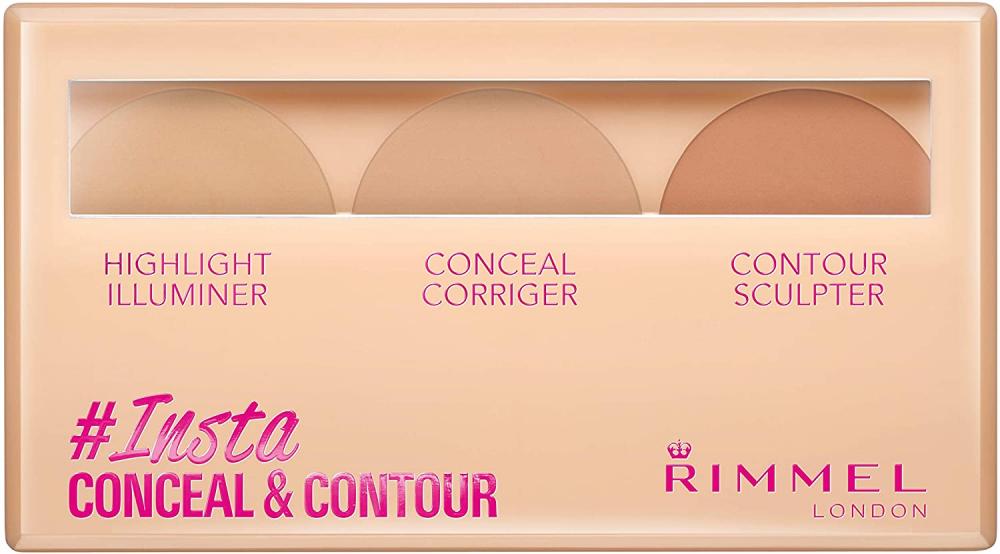 Rimmel London Insta Number 1 Conceal and Contour Palette Light 8g