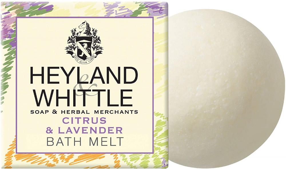Heyland and Whittle Citrus and Lavender Bath Melt 40g