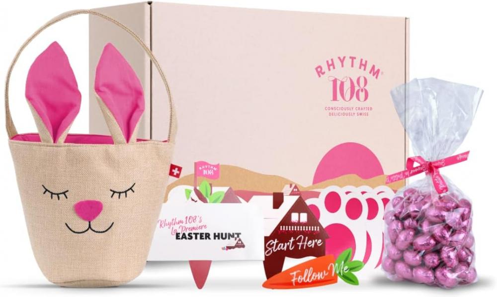 Rhythm 108 Chocolate Easter Egg Hunt Kit Pink 500 g