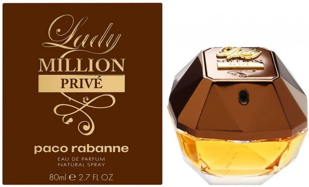 Paco Rabanne Lady Million Prive by Paco Rabanne Eau De Parfum For Women 80 ml