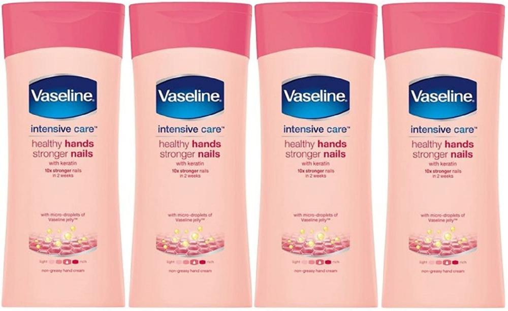 Vaseline Intensive Care Healthy Hands and Stronger Nails with Keratin 200ml Damaged