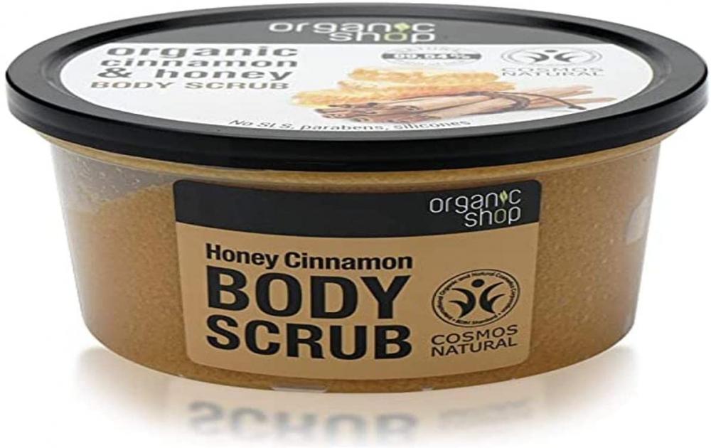 Organic Shop Honey Cinnamon Body Scrub 250 ml
