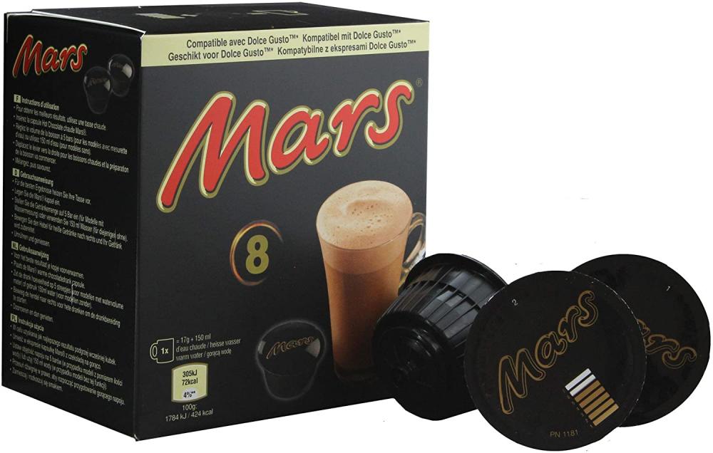 Mars Dolce Gusto Mars Hot Chocolate 8x17g