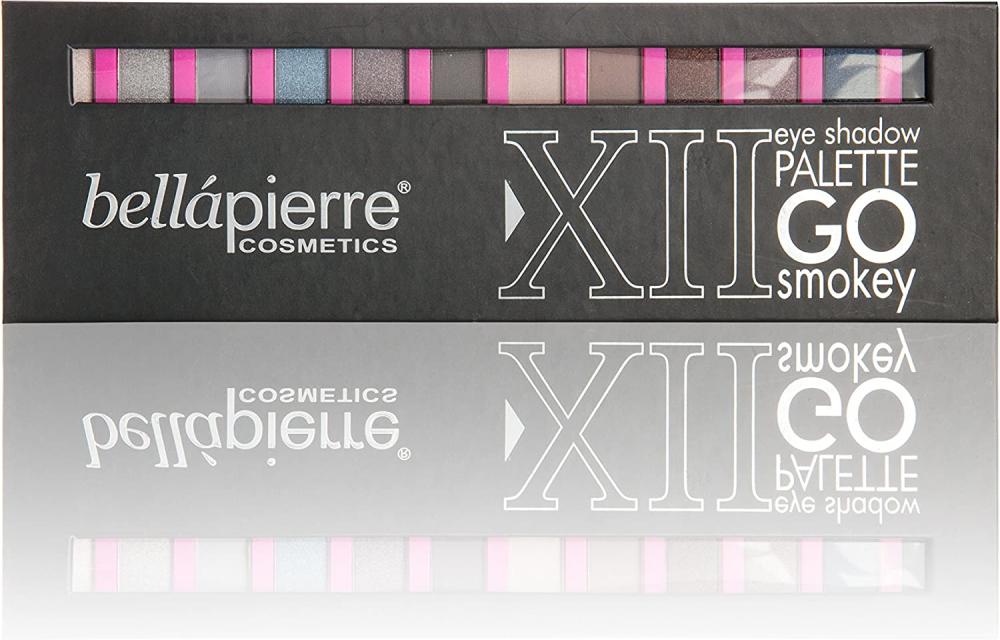 Bellapierre Cosmetics XII Eyeshadow Palettes - GO smokey