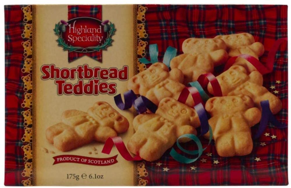 Highland Speciality Shortbread Teddies 175g