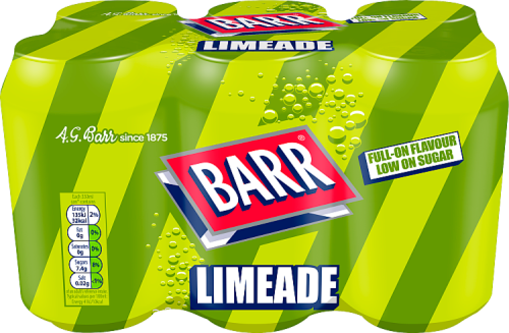 Barr Limeade 6 x 330ml