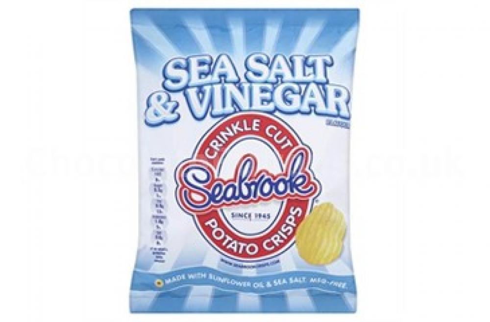 Seabrook Crinkle Cut Sea Salted Crisps 6 Pack