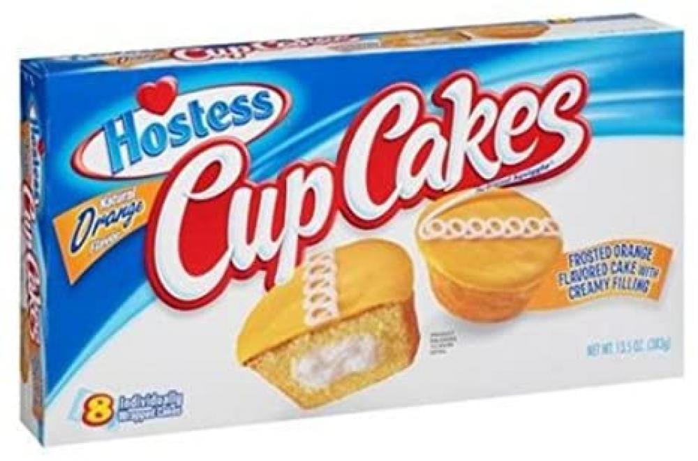 Hostess Orange Cupcakes 8 Pack 383g