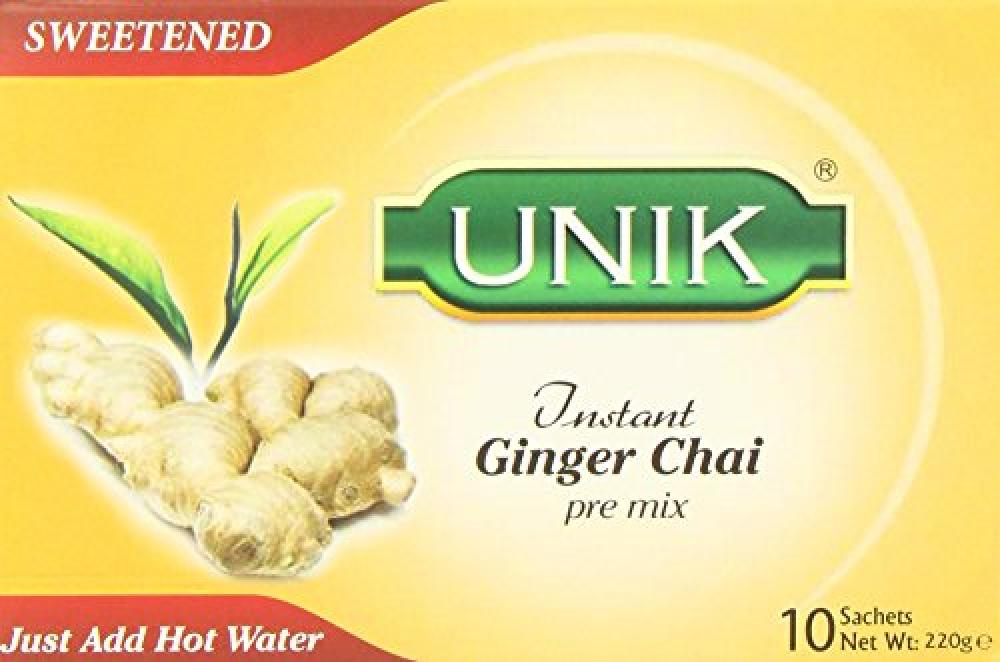 Unik Instant Ginger Chai 10 Teabags 220g