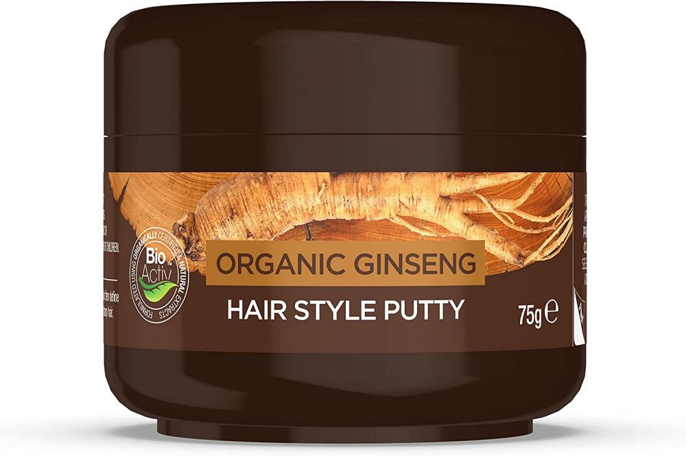 Dr Organic Ginseng Hair Style Putty 75g | Approved Food