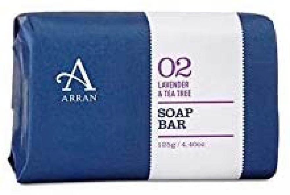 Arran Lavender and Tea Tree Soap Bar 125g