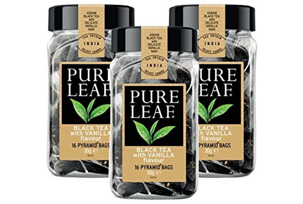 Pure Leaf Black Tea with Vanilla Tea Bags 30g Approved Food