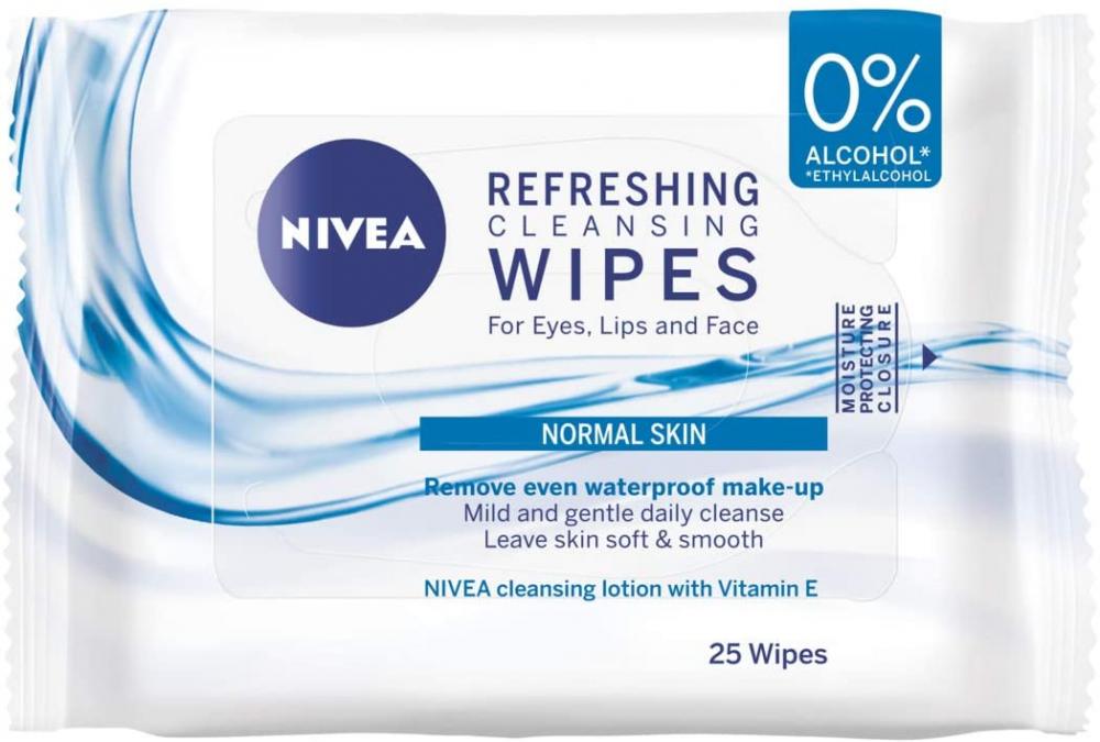 Nivea Refreshing Cleansing Face Wipes 40 wipes