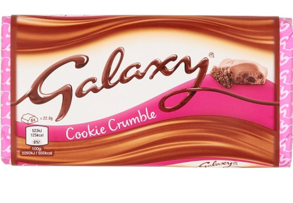 Galaxy Cookie Crumble 114g