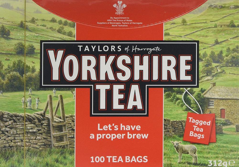 Yorkshire Tea 100 Tagged Tea bags 312 g