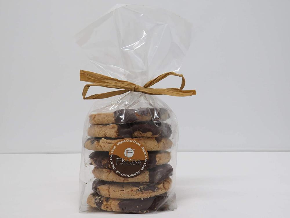Franks Luxury Biscuits Dipped Choc Chunk 250g