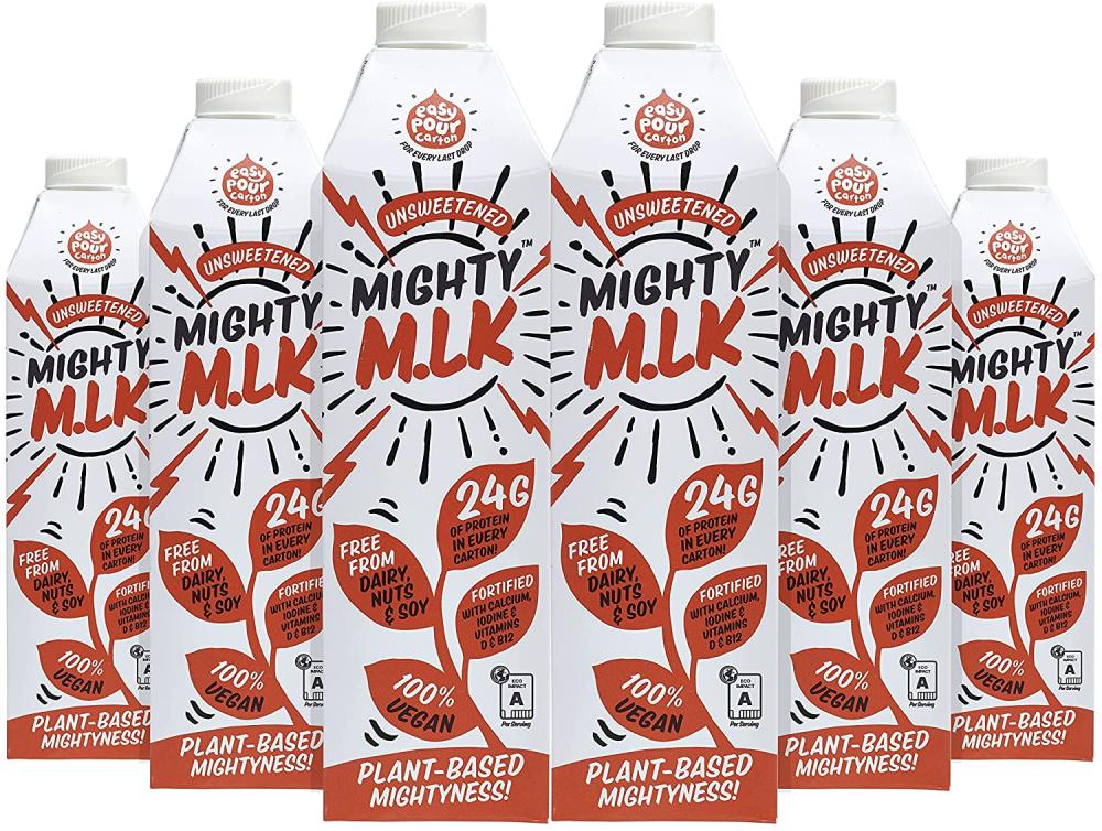 Mighty Pea Milk Unsweetened 1L
