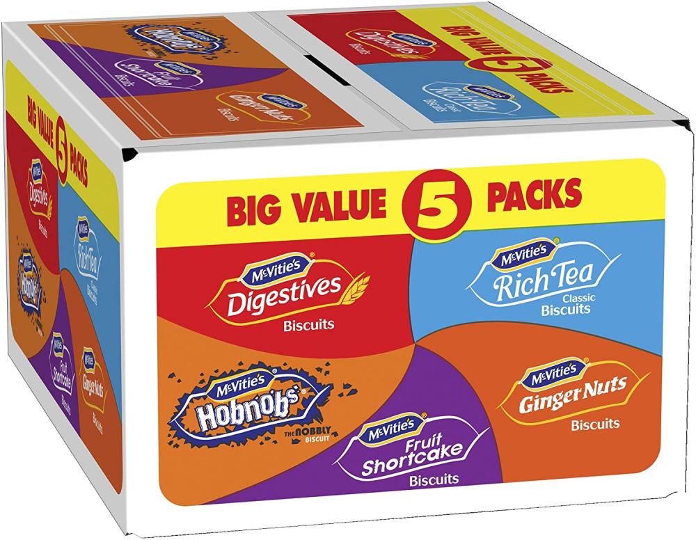 McVities Every Day Favourites Biscuits Selection Pack of 5