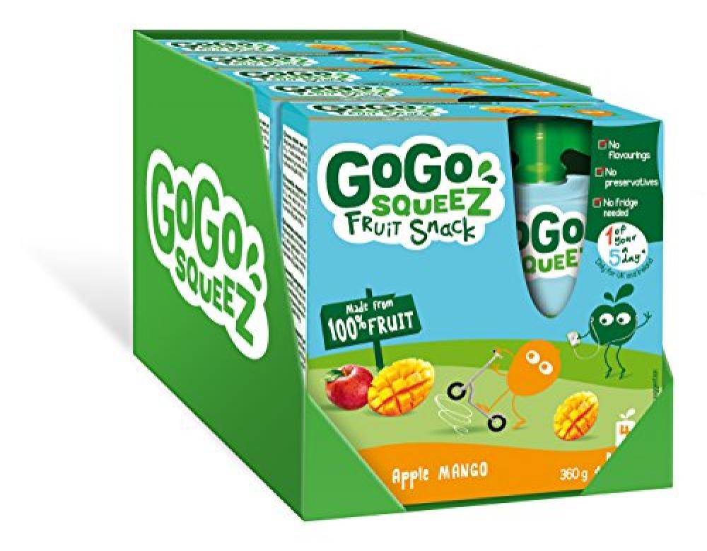 GoGo Squeez Fruit Snack 4x90g