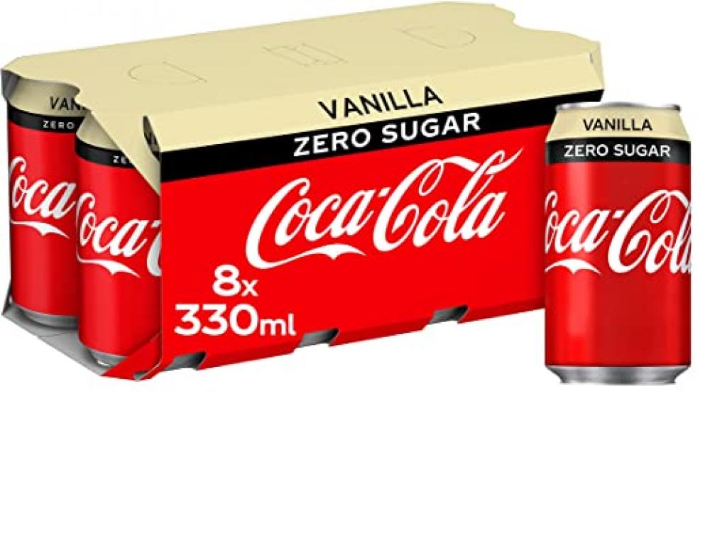 Coca Cola Zero Vanilla 8 x 330ml