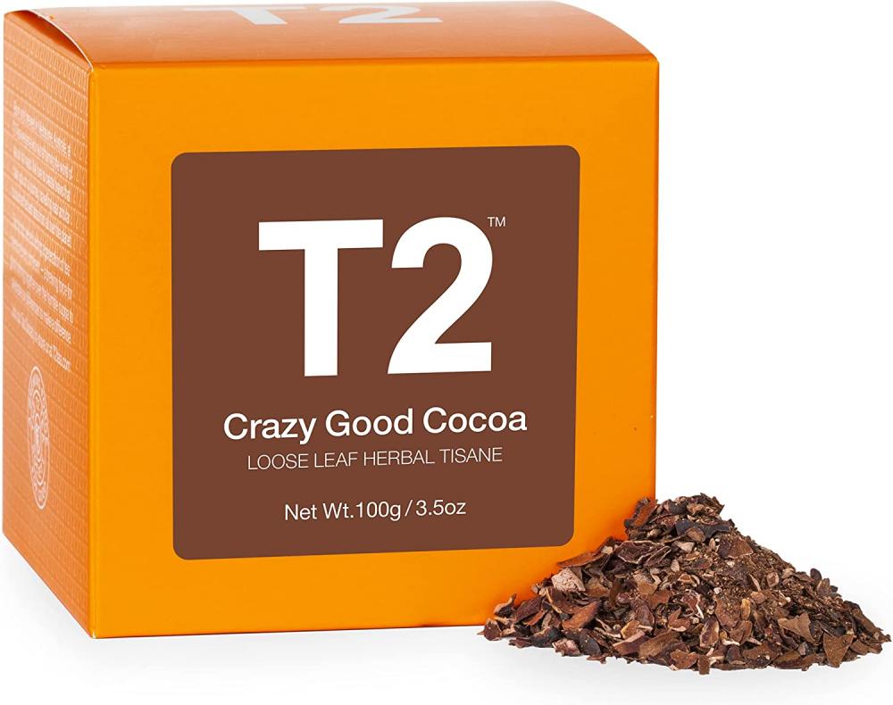SALE  T2 Tea Crazy Good Cocoa Herbal Tea 100g