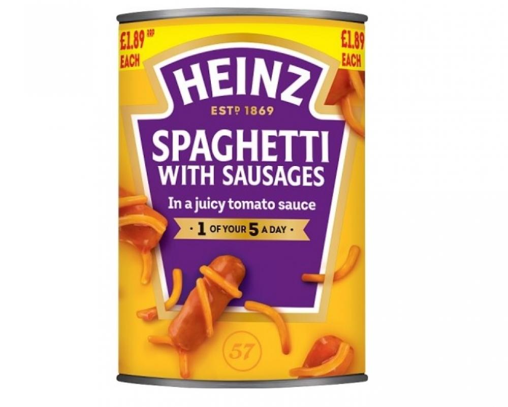 Heinz Spaghetti with Sausages 400g