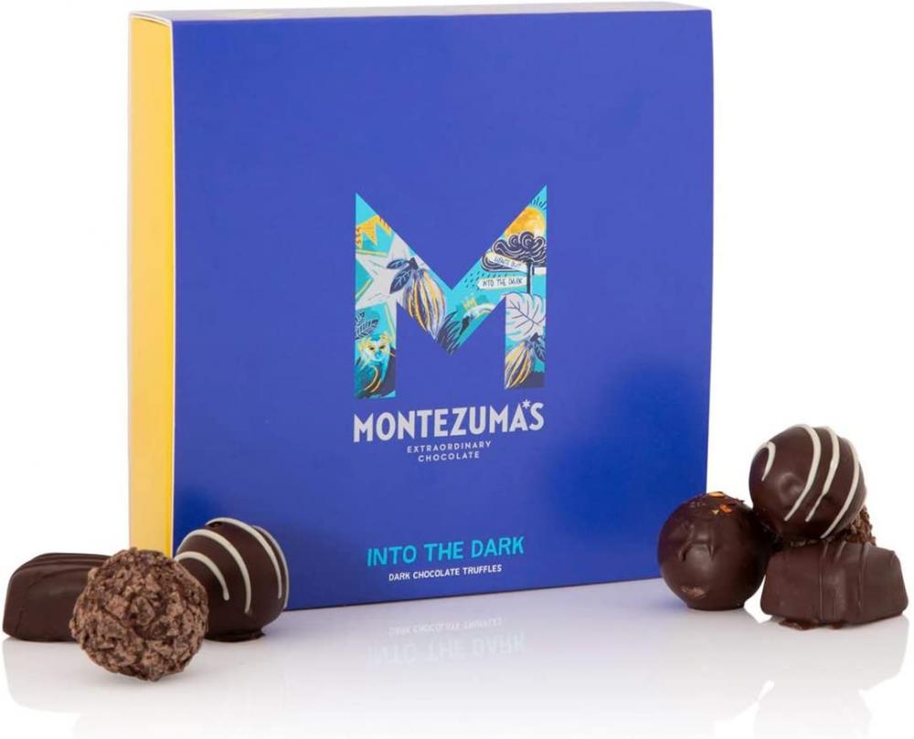 LAST CHANCE  Montezumas Truffle Collection Box Dark Chocolate 220 g