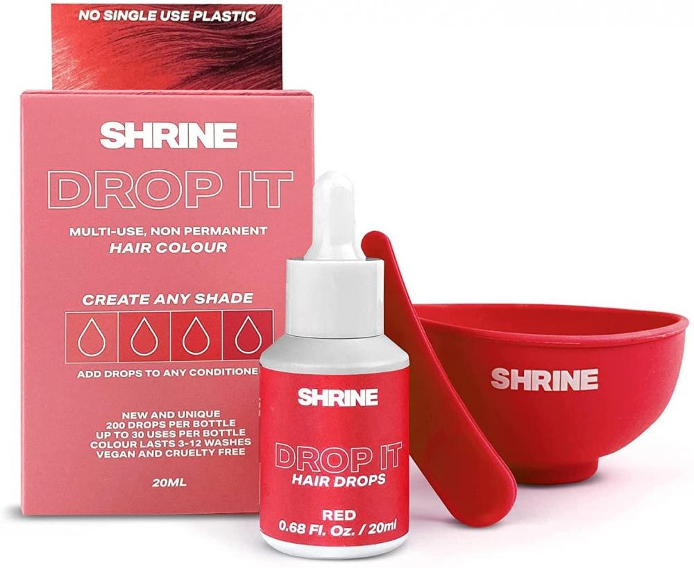 Shrine Drop It Semi-Permanent Hair Dye Drops Red 20ml