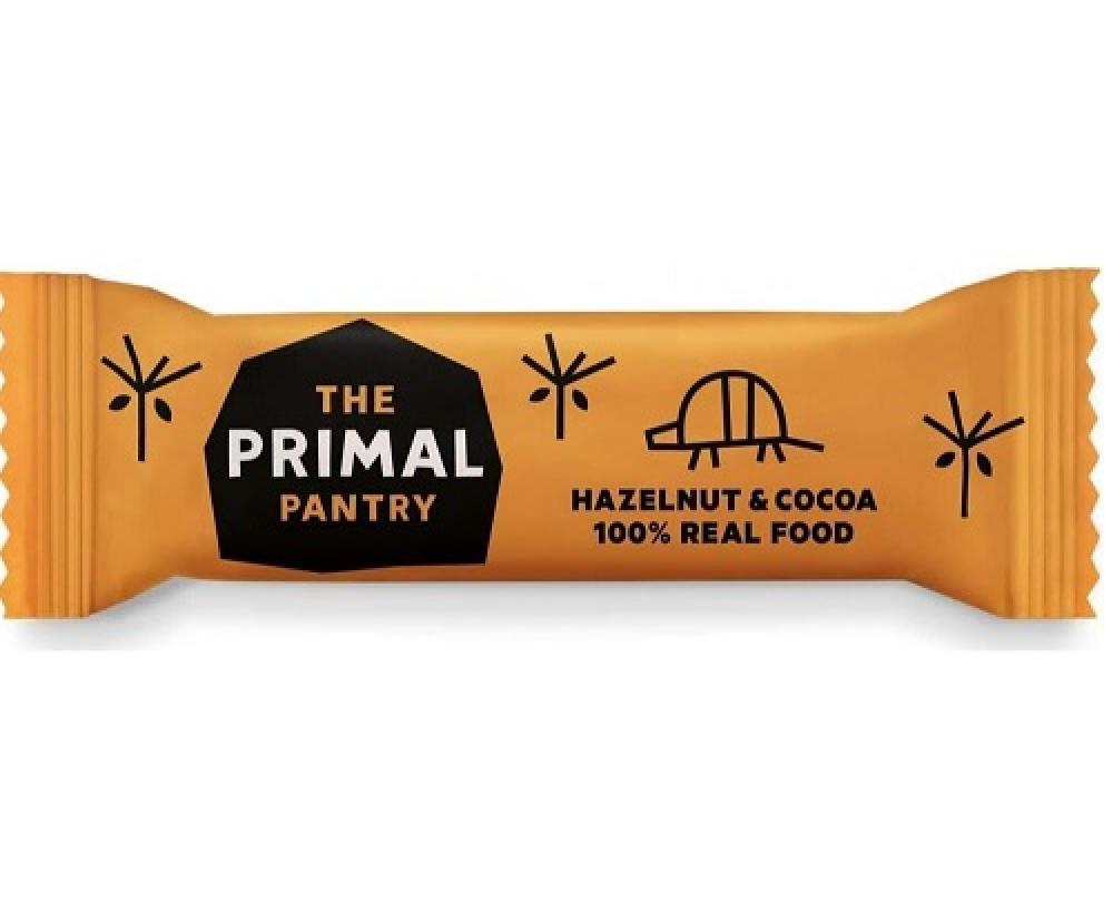 The Primal Pantry Hazelnut and Cocoa Fruit and Nut Energy Bar 40g