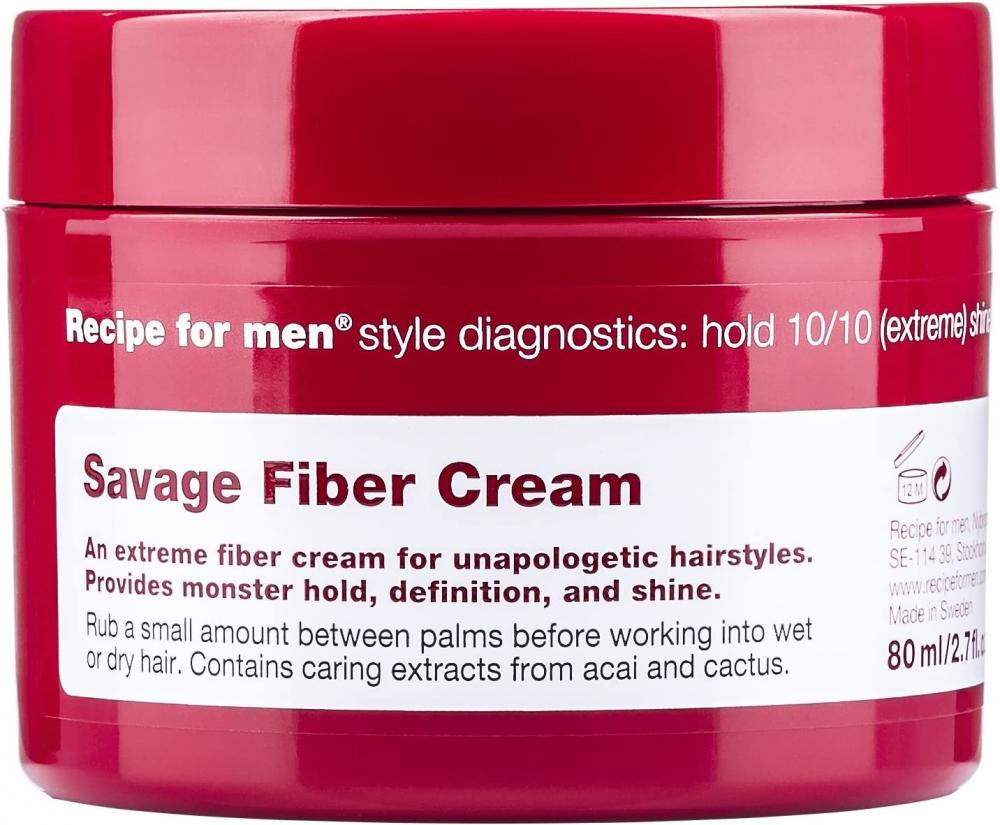 Recipe for Men Savage Fiber Cream 80ml