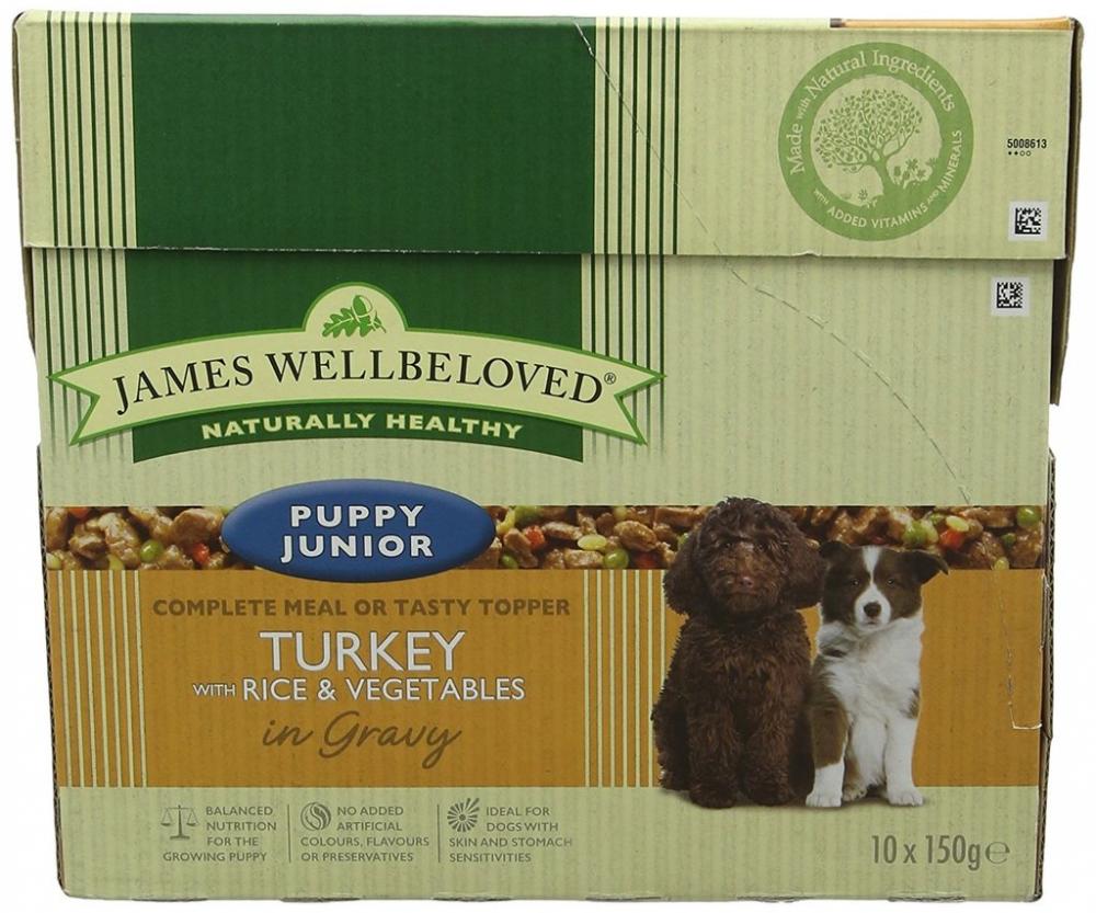 James Wellbeloved Dog Food Adult Pouch Turkey with Rice