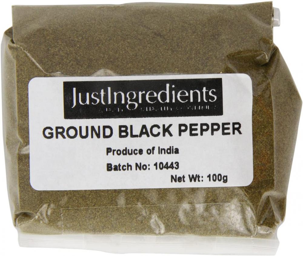 Just Ingredients Essentials Black Pepper Ground 100g