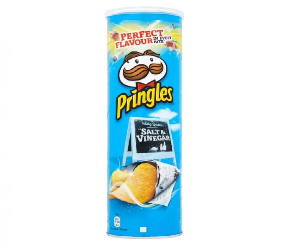 Pringles Salt and Vinegar 130g | Approved Food
