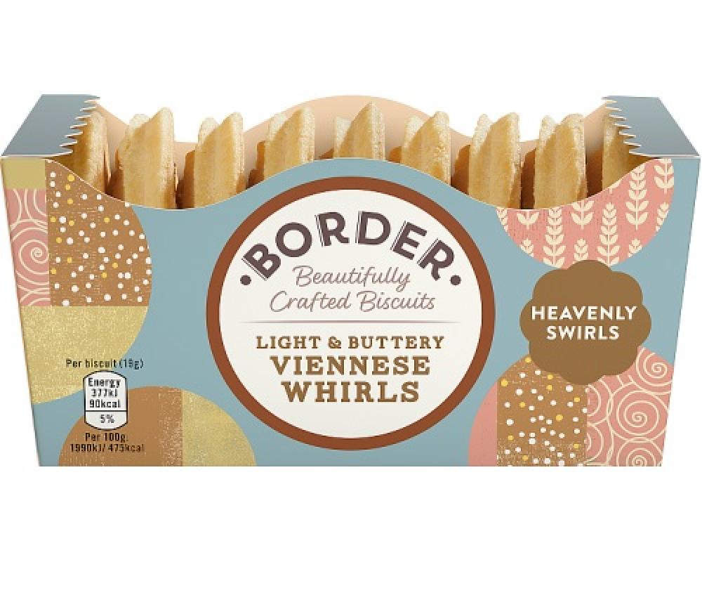 Border Light and Buttery Viennese Whirls 150g