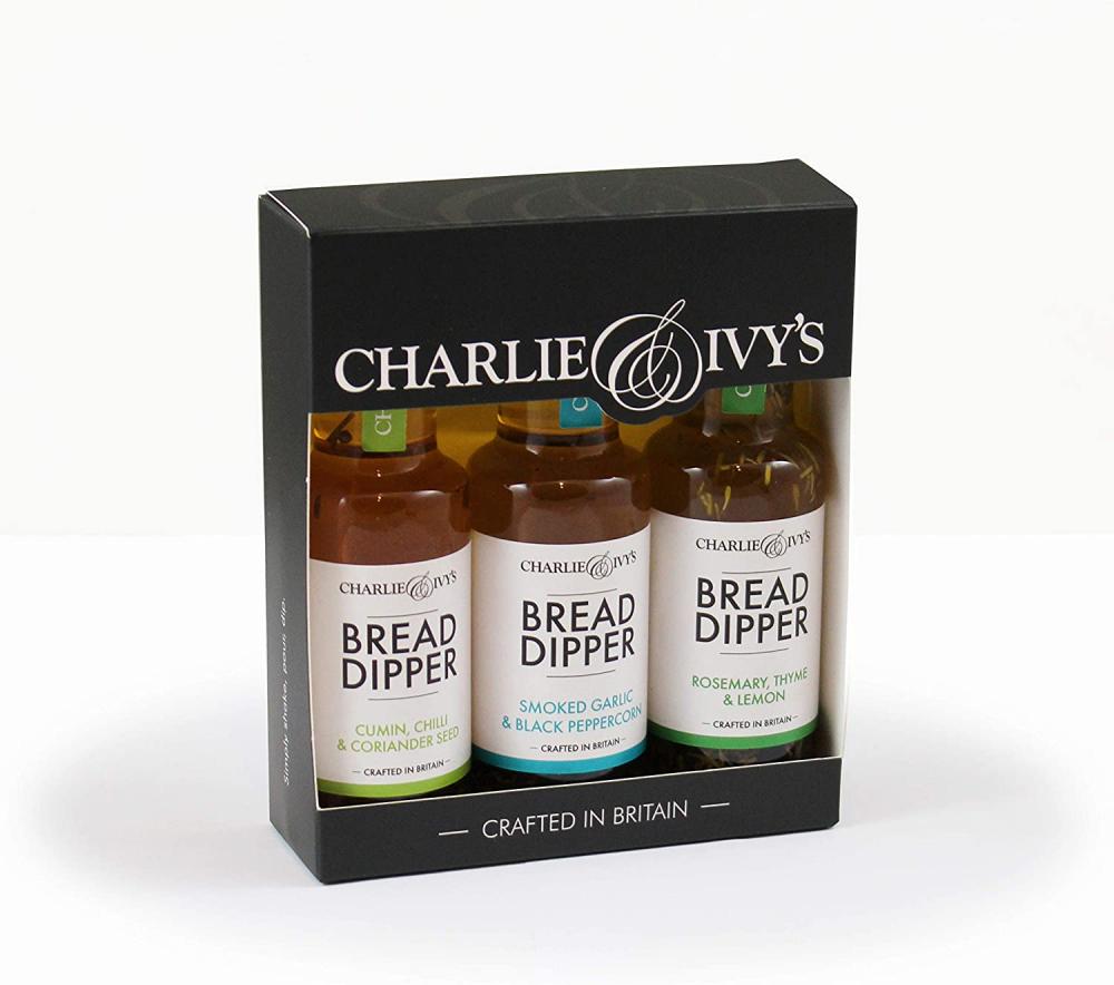 SALE  Charlie And Ivys Bread Dippers Gift Pack 3x100ml