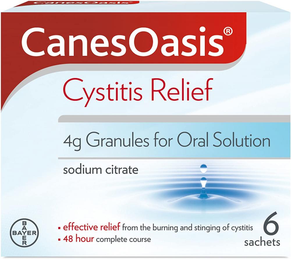 CanesOasis Cystitis Relief 6 sachets