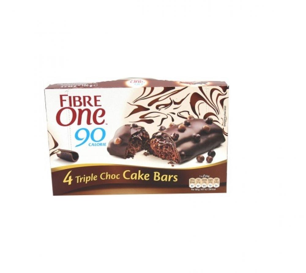 Fibre One Snack Bars Cookies & Cream Squares 5X24g - Tesco Groceries
