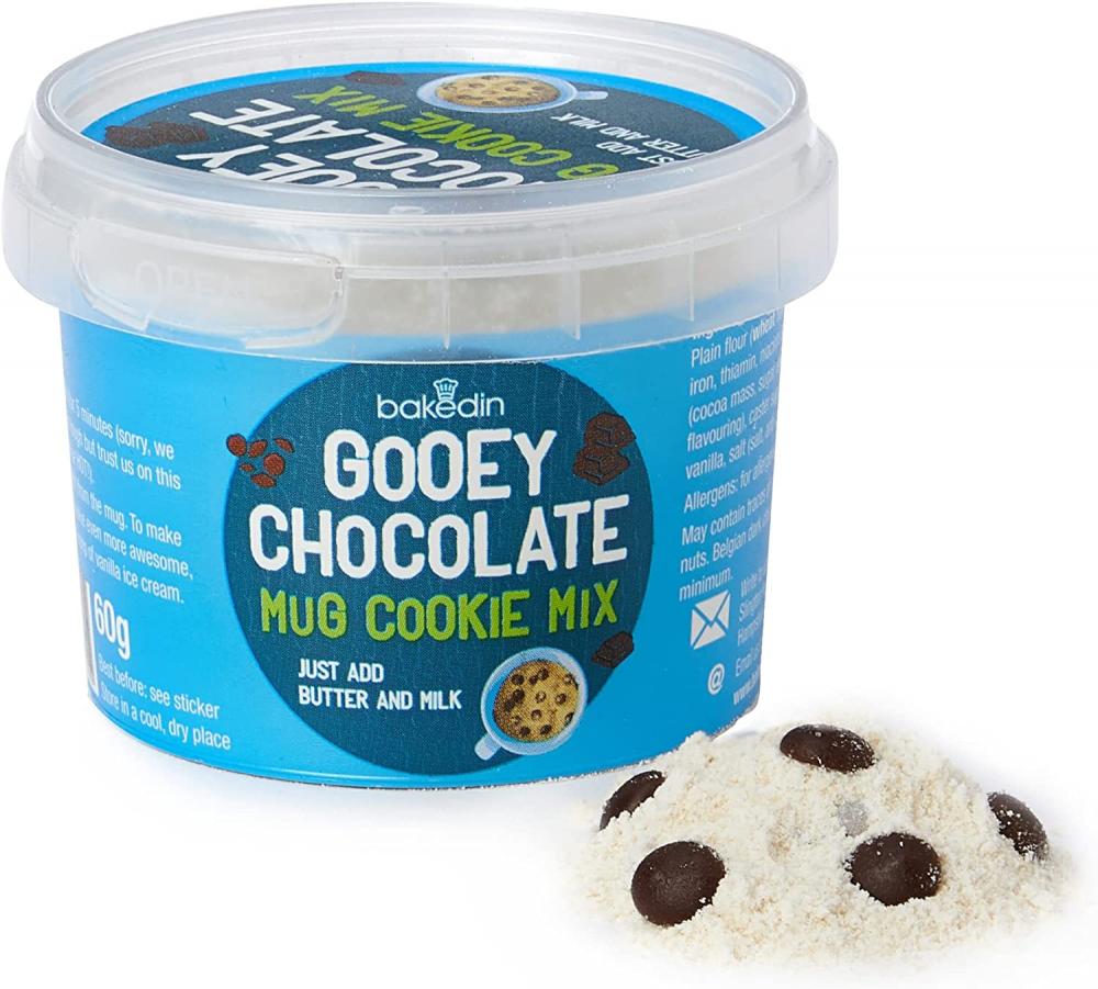 Bakedin Gooey Chocolate Chip Mug Cookie Mix 60 g