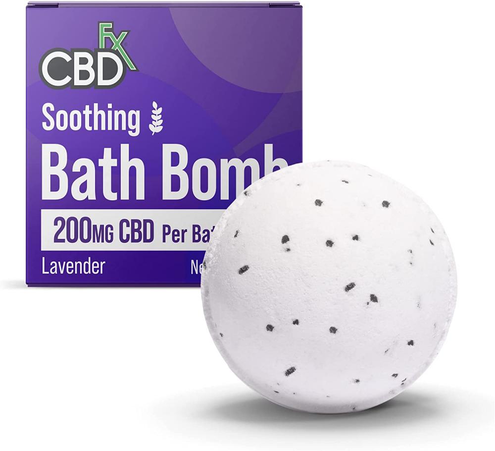 CBDfx Soothing Lavender Bath Bomb 142g